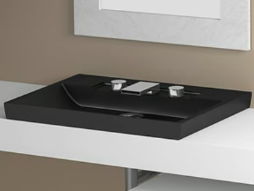 ITALY FL - Inset oval washbasin by Glass Design - view 2